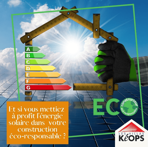 Energie solaire- constructions écoresponsables-villas-keops